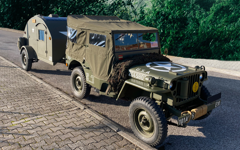 Teardrop Willys Trailer